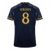 Real Madrid Toni Kroos #8 Kopio Vieras Pelipaita 2023-24 Lyhyet Hihat